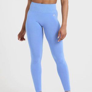 Oneractive Effortless Seamless Leggings- Light Denim, Size Medium
